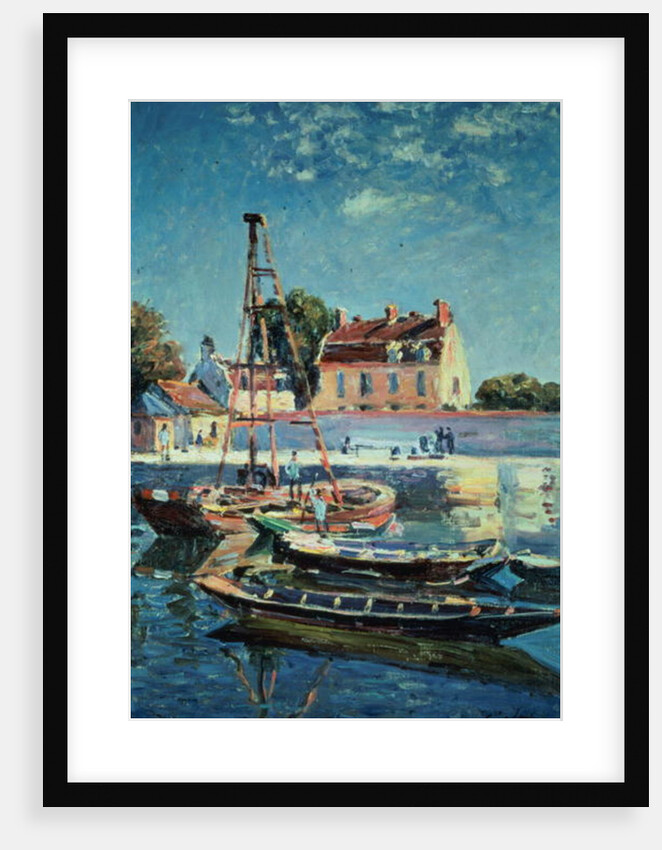 Sailing Boats, c.1885 by Alfred Sisley