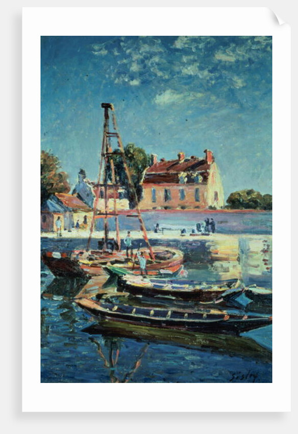 Sailing Boats, c.1885 by Alfred Sisley