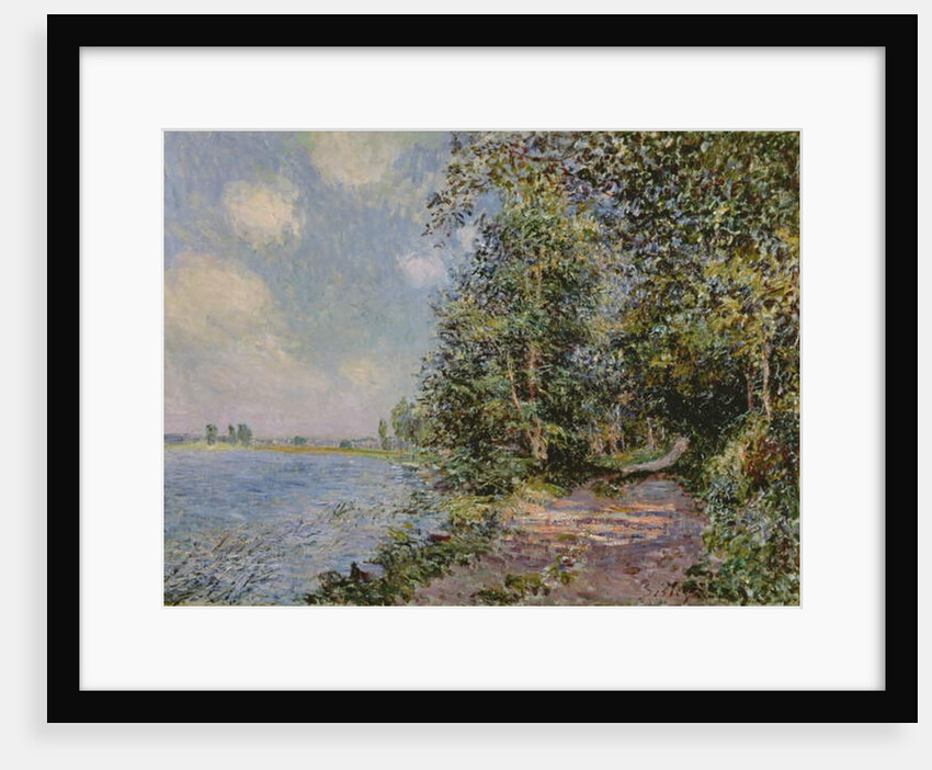 Veneux, August Afternoon, 1881 by Alfred Sisley