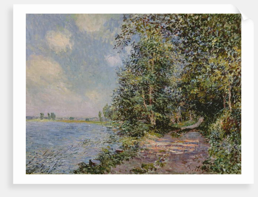 Veneux, August Afternoon, 1881 by Alfred Sisley