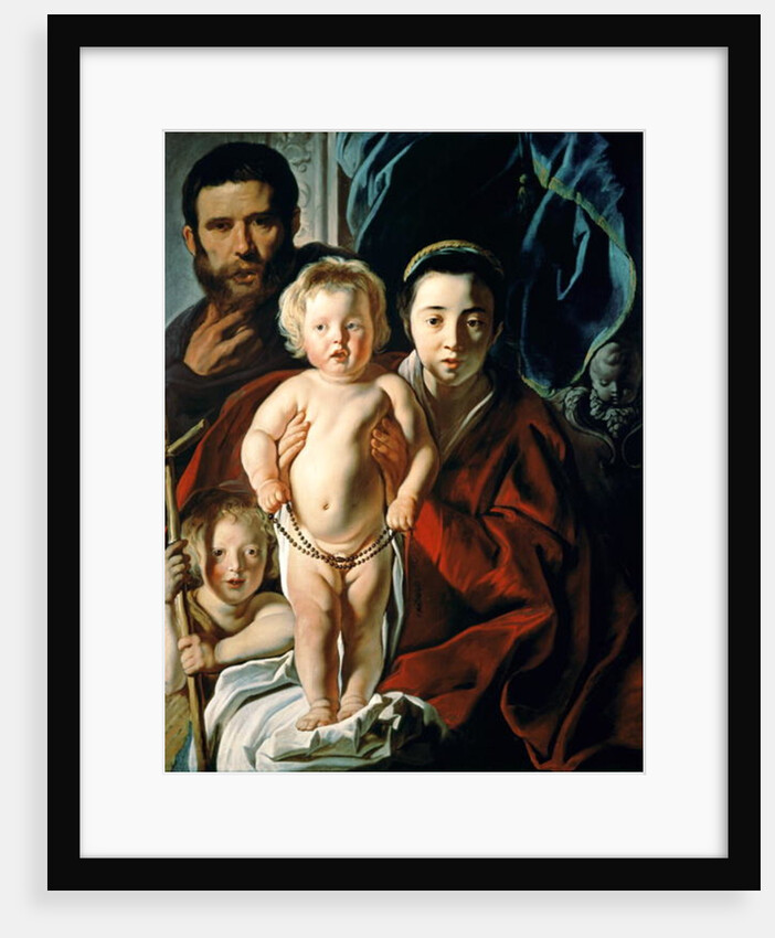 The Holy Family with St. John the Baptist, c.1620-25 by Jacob Jordaens