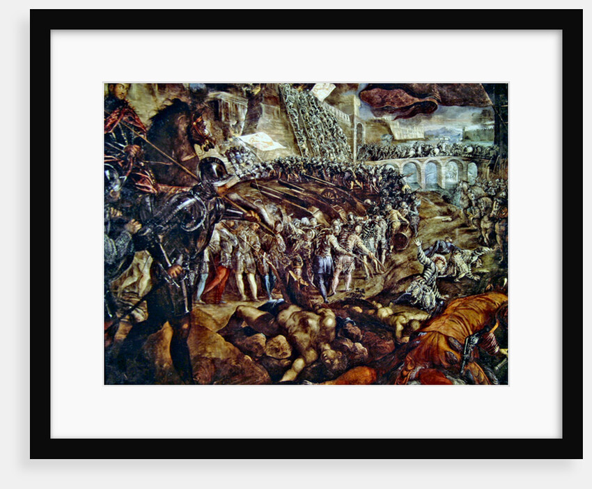 The Capture of Parma, c.1570 by Jacopo Robusti Tintoretto
