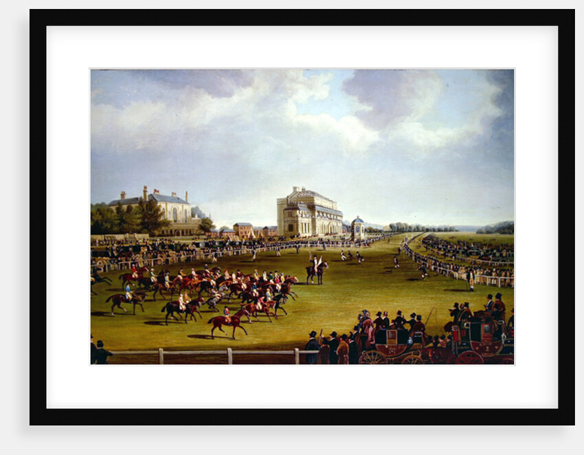 The Start of the St. Leger, 1830 by James Pollard