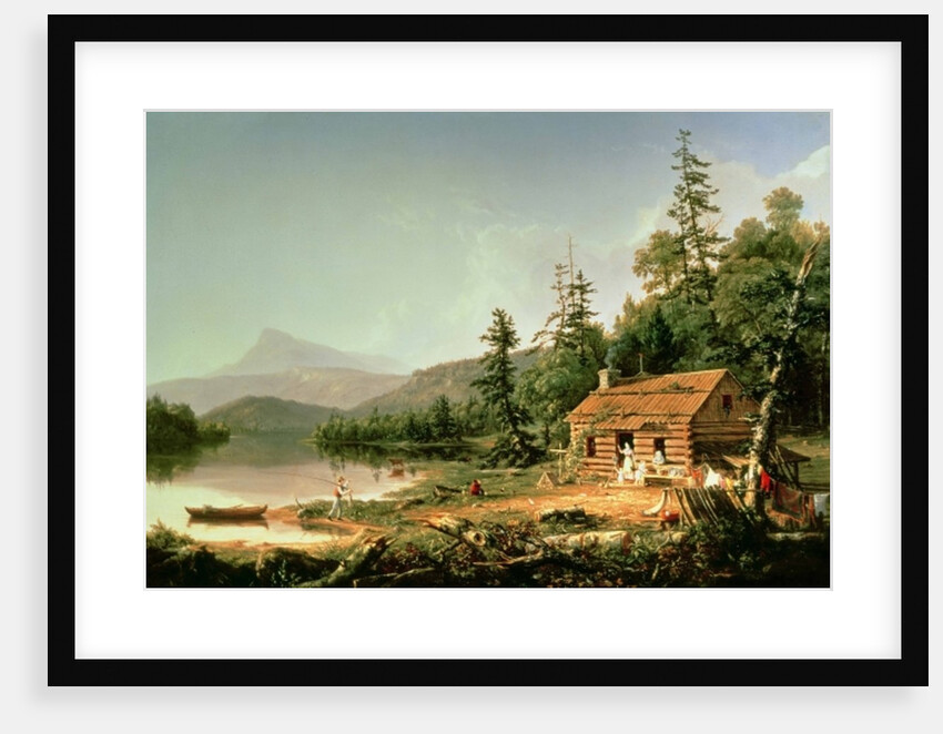 Home in the Woods, 1847 by Thomas Cole