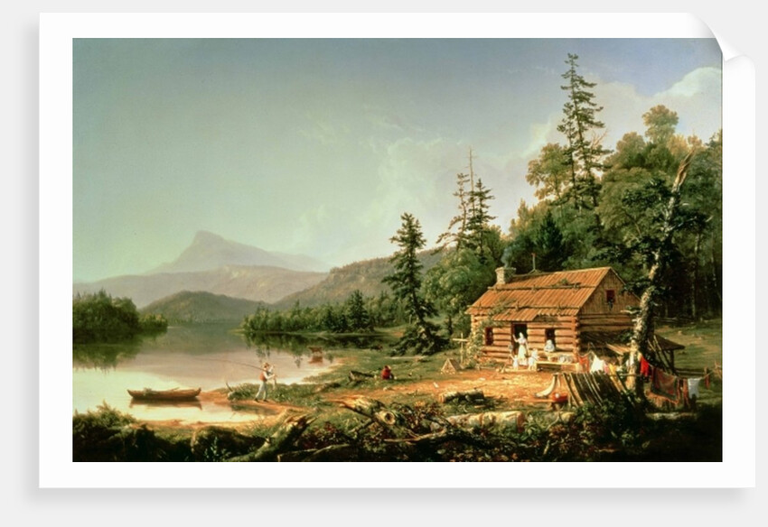 Home in the Woods, 1847 by Thomas Cole