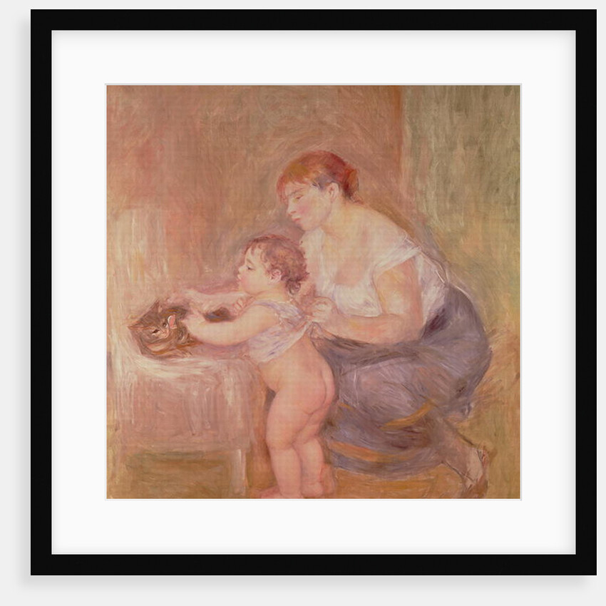 Mother and Child by Pierre Auguste Renoir