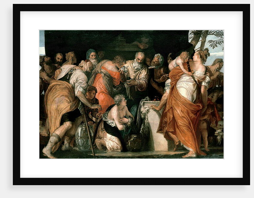 The Anointing of David, c.1555 by Veronese