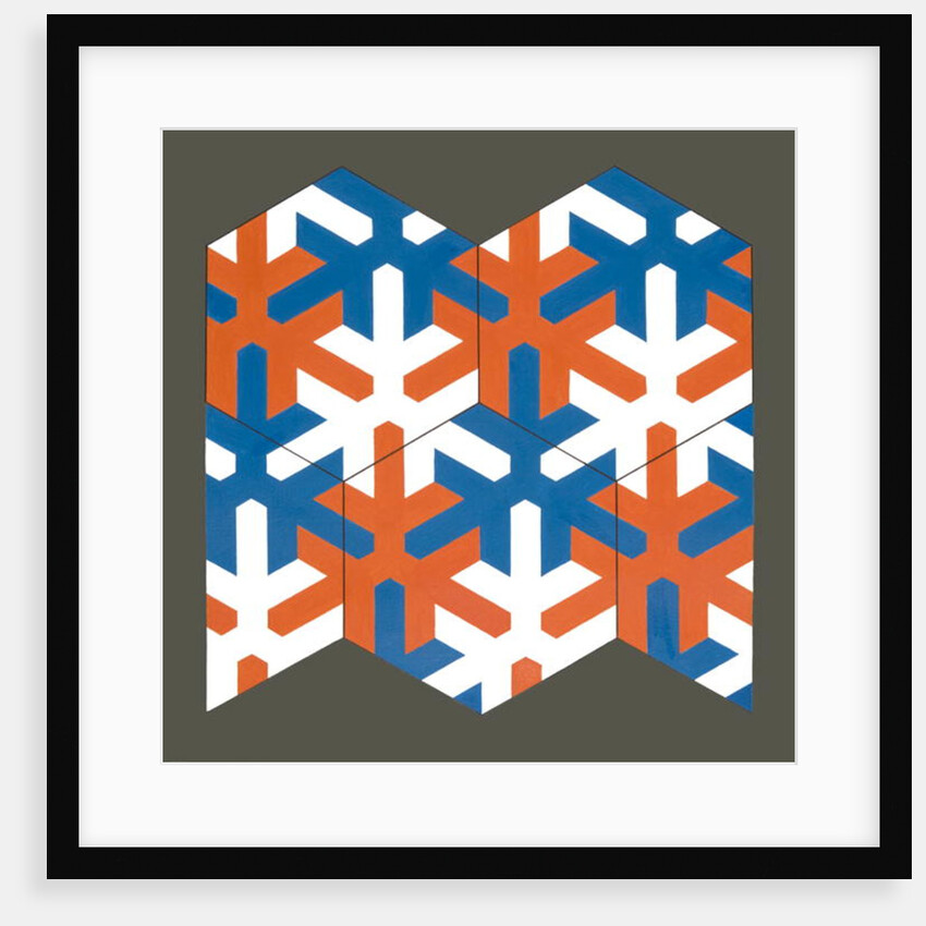 Hexagonal Template, 2007 by Peter McClure