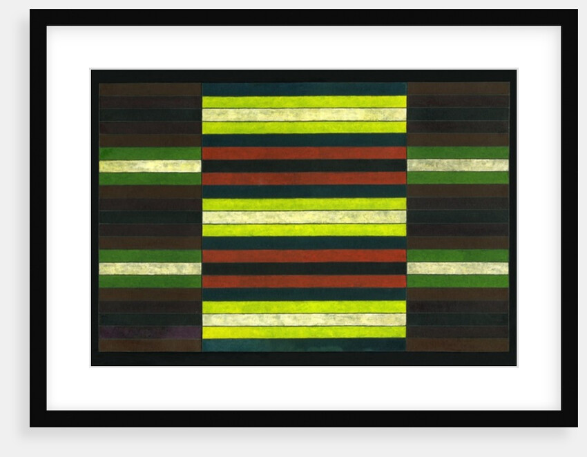 STRIPED TRIPTYCH No.6, 2003 by Peter McClure