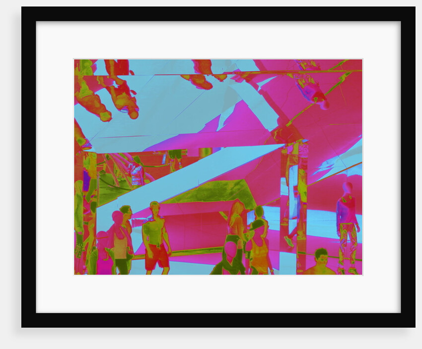 VENICE BEACH UPSIDE-DOWN, 2014 by Peter McClure