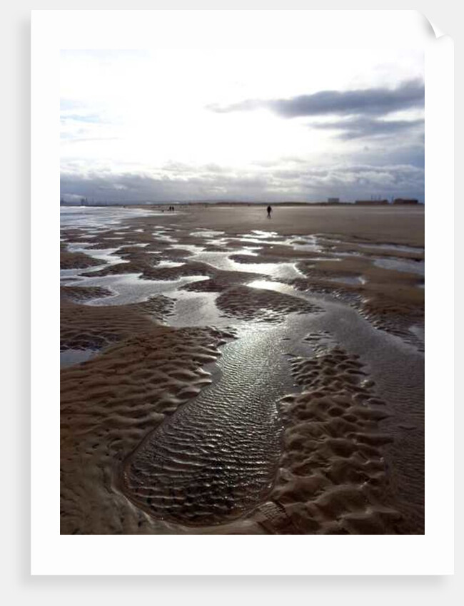 LOW TIDE HARTLEPOOL, 2016 by Peter McClure