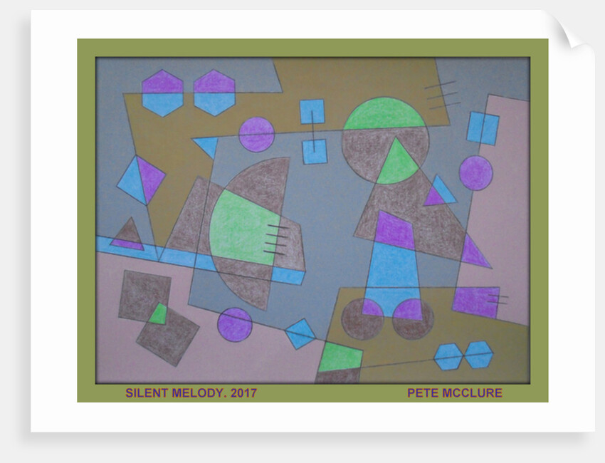 SILENT MELODY, 2017 by Peter McClure