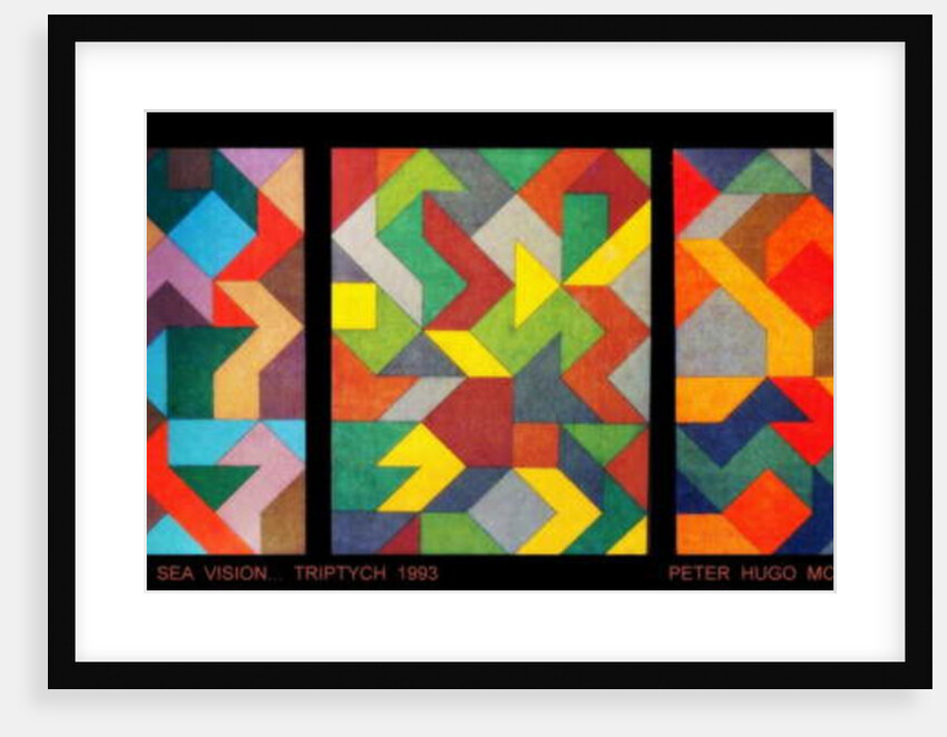 SOUTH SEA VISION. TRIPTYCH, 1994 by Peter McClure