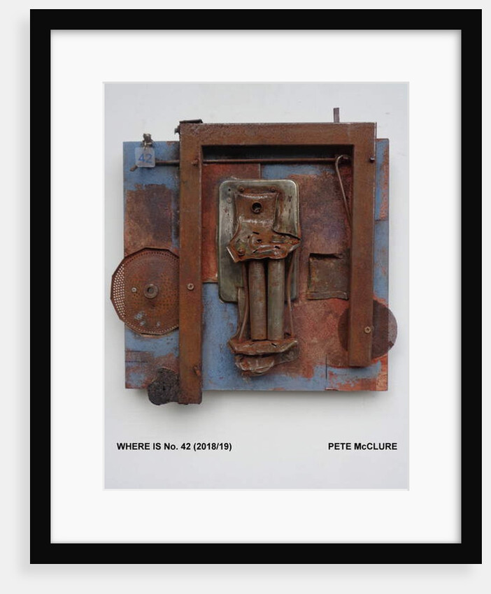 WHERE IS No. 42..., 2018 by Peter McClure