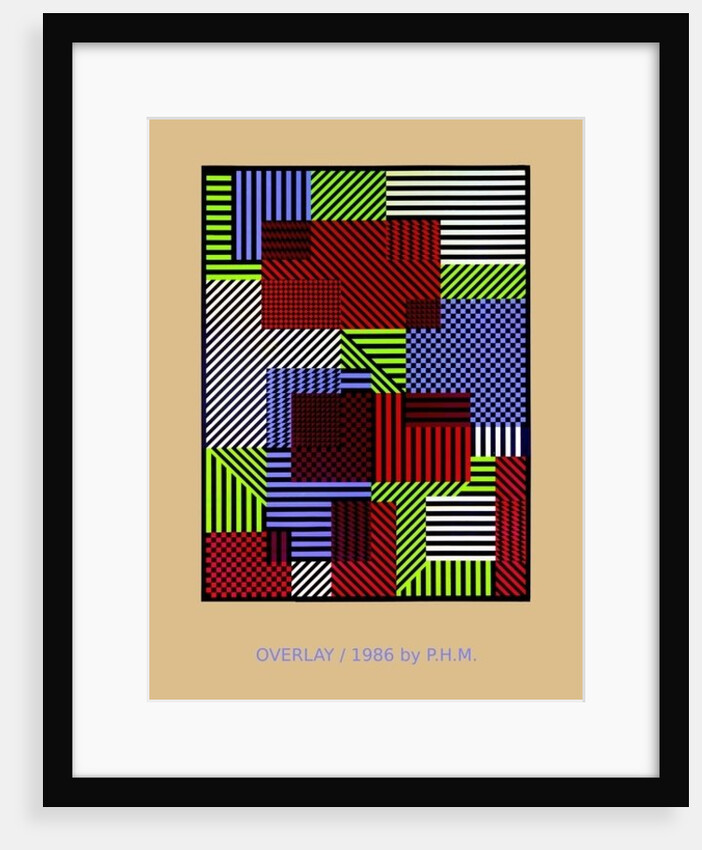 OVERLAY, 1986 by Peter McClure
