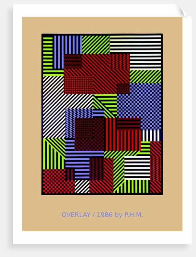 OVERLAY, 1986 by Peter McClure