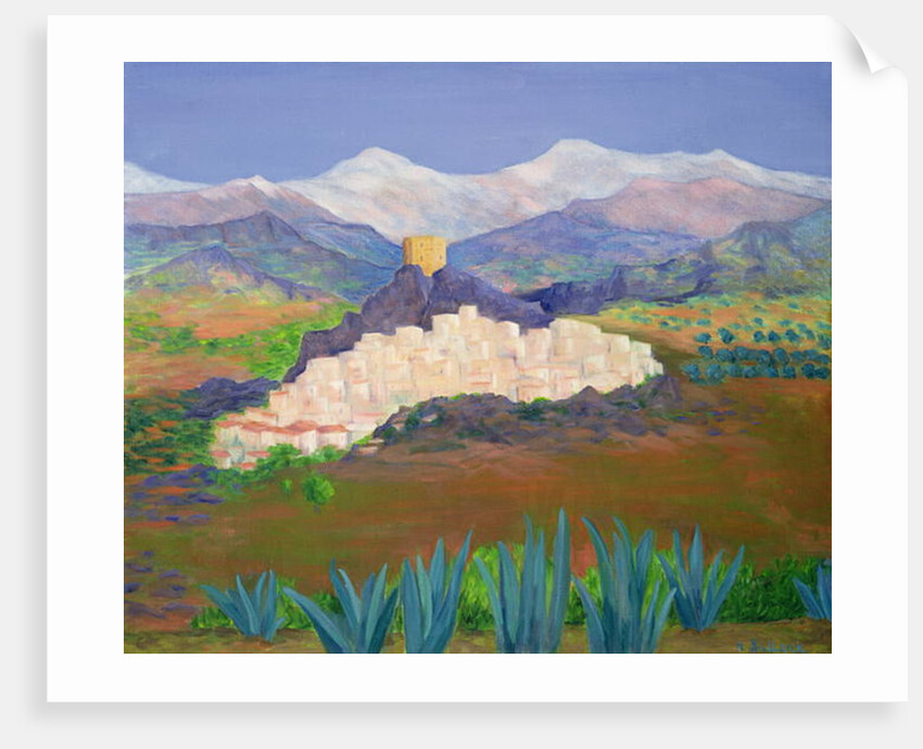 Alpujarra Village by Hazel Bullock