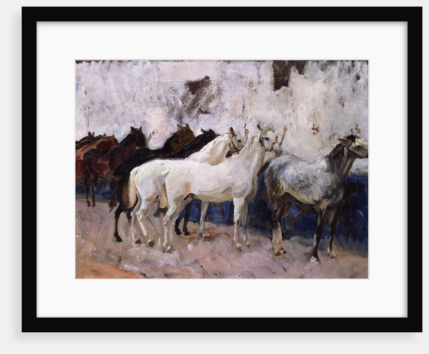 Horses at Palma, Majorca, Spain, 1908 by John Singer Sargent