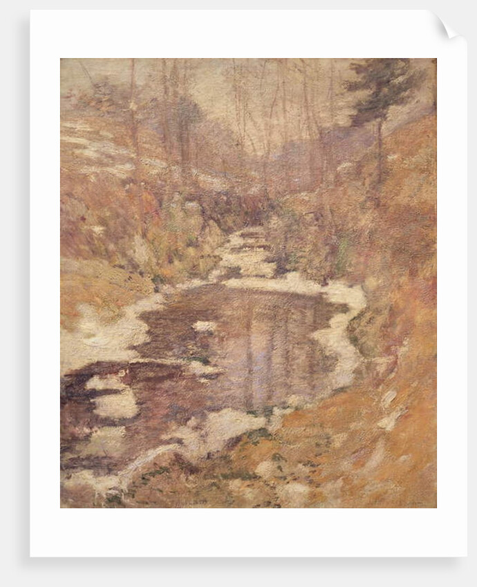 Hemlock Pool, c.1900 by John Henry Twachtman