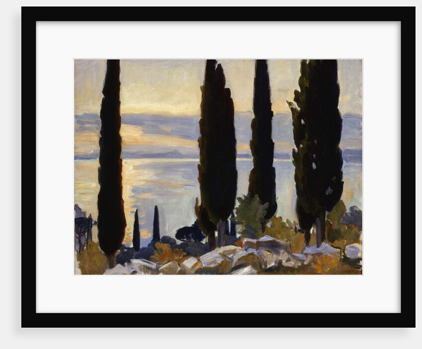 Cypress Trees at San Vigilio, 1913 by John Singer Sargent