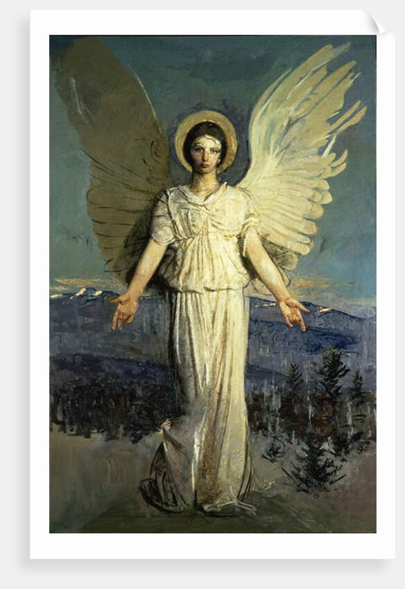 Monadnock Angel, 1920-21 by Abbott Handerson Thayer