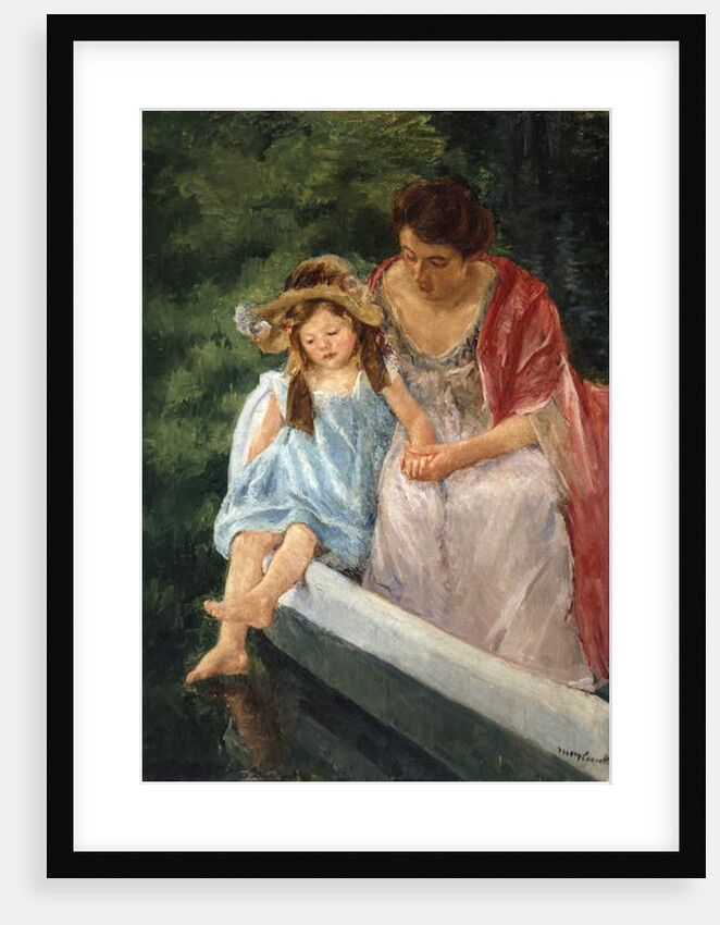 Mother and Child in Boat, 1908 by Mary Stevenson Cassatt