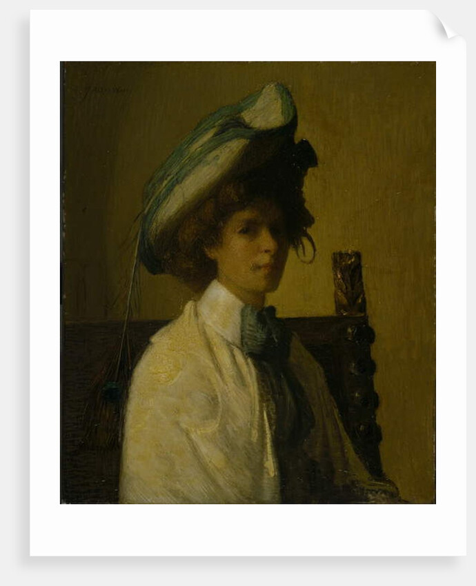 The Peacock Feather, c.1907-08 by Julian Alden Weir