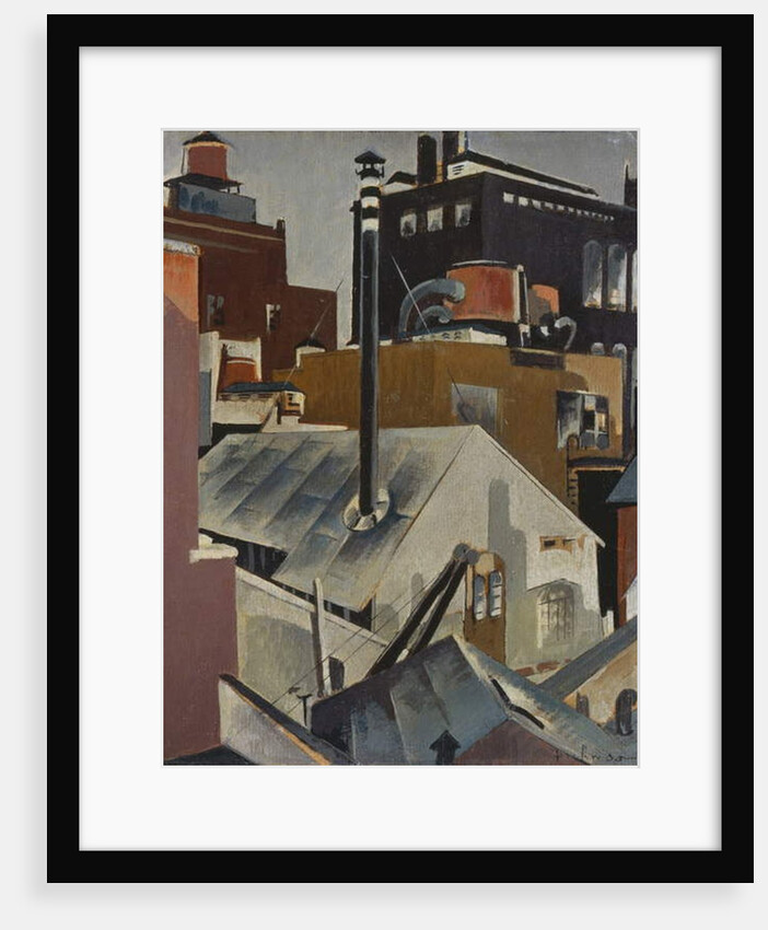 Study for 'Industry', early 1920s by Preston Dickinson