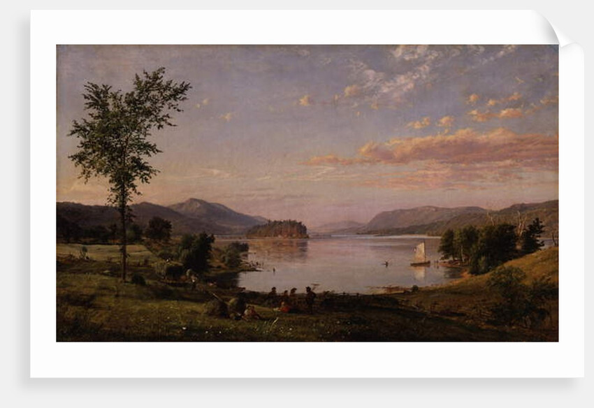 Greenwood Lake, New Jersey, 1866 by Jasper Francis Cropsey