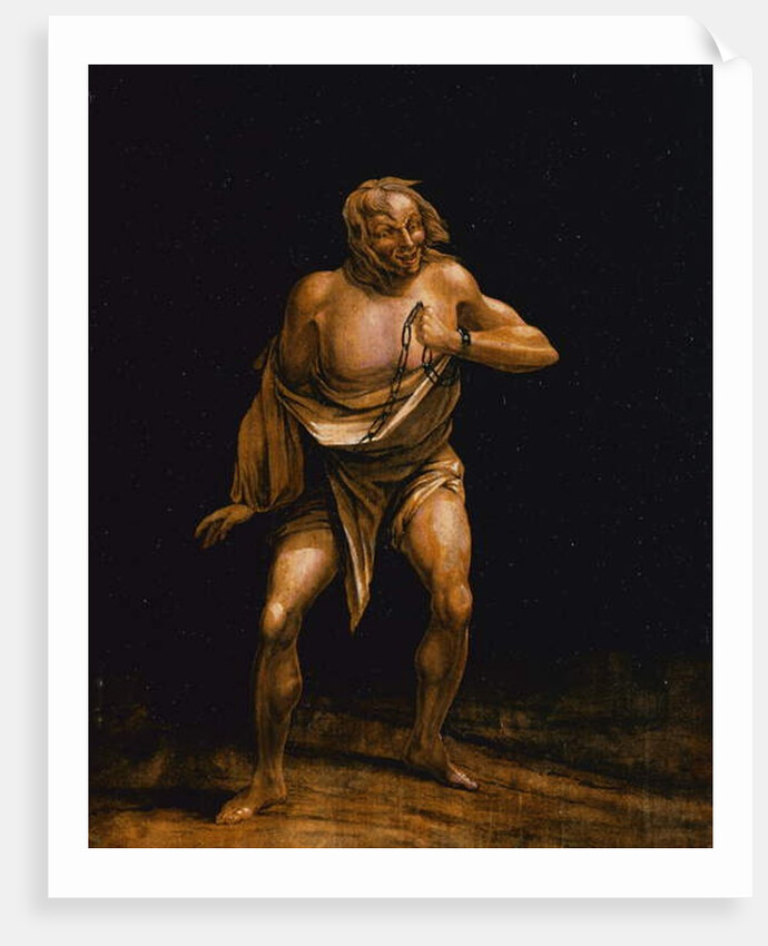 Tragic Figure in Chains, 1800 by Washington Allston