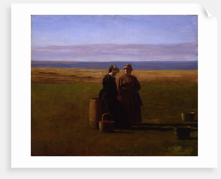 The Conversation, 1879 by Eastman Johnson