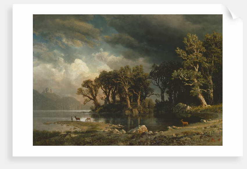 The Coming Storm, 1869 by Albert Bierstadt