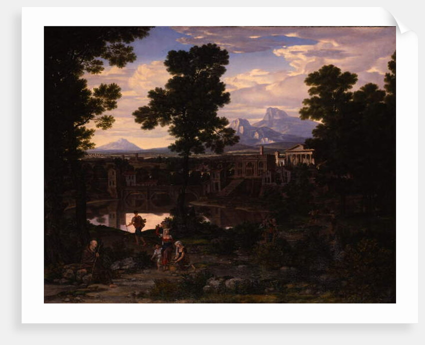 Italian Landscape, c.1805 by Washington Allston