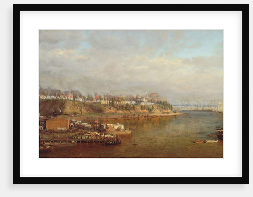 City Point, Virginia, Headquarters of General Grant, 1873 by Edward Lamson Henry