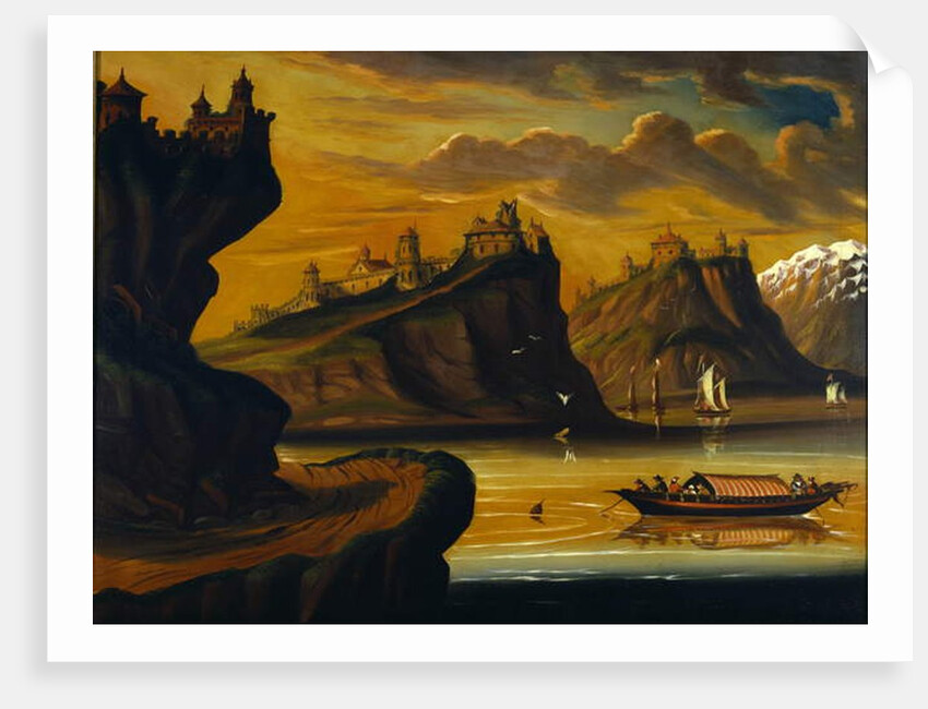 Castles of the Rhine, c.1845-60 by Thomas Chambers