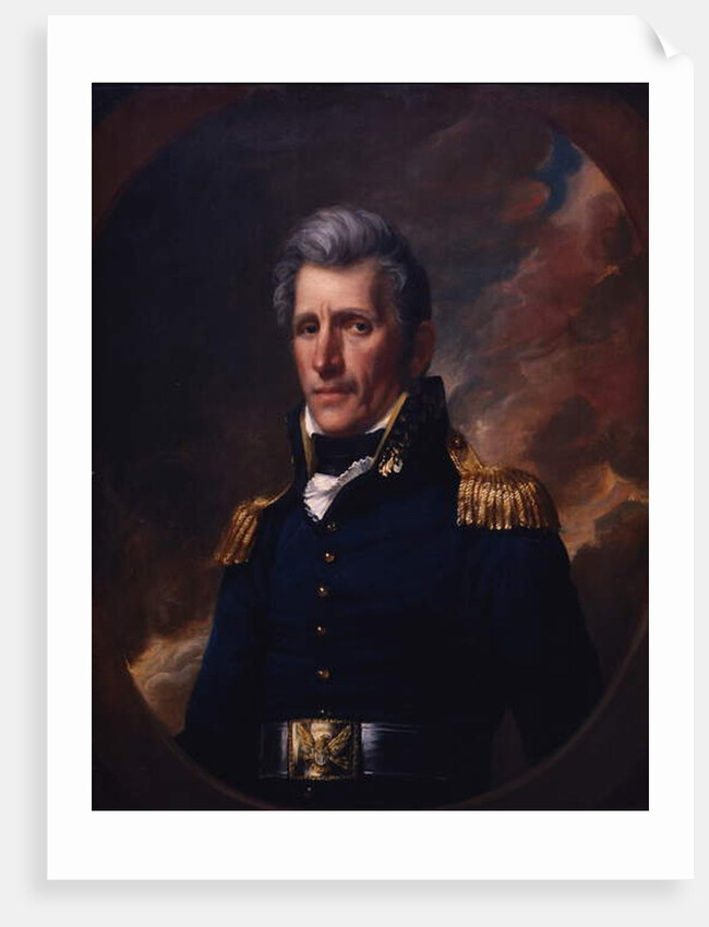 Andrew Jackson, c.1819 by Samuel Lovett Waldo