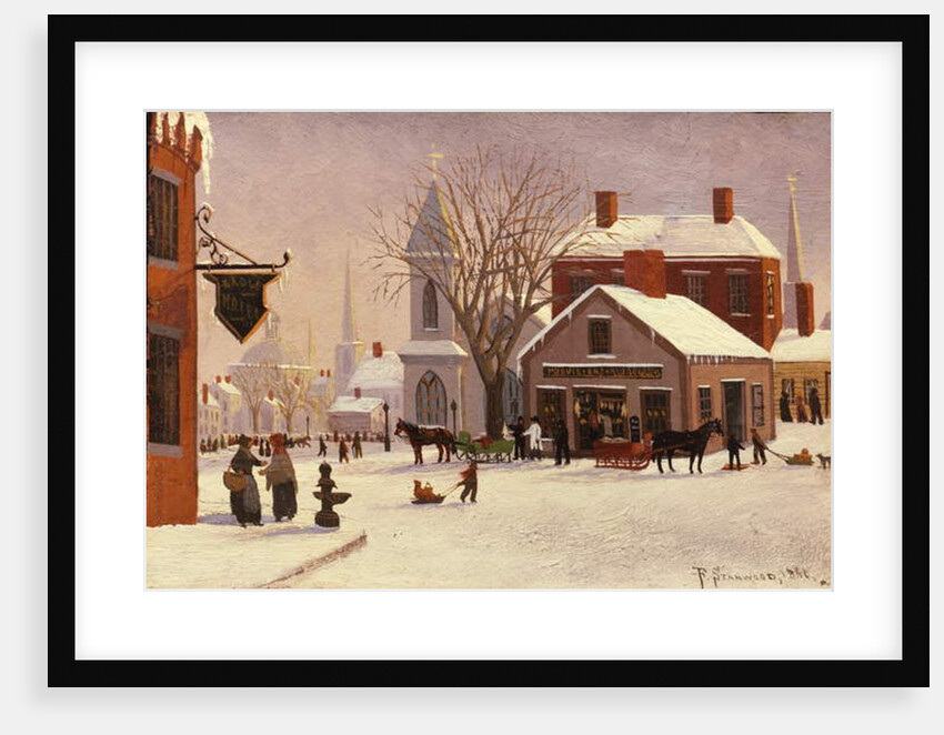 Christmas in Connecticut, 1880 by Franklin Stanwood