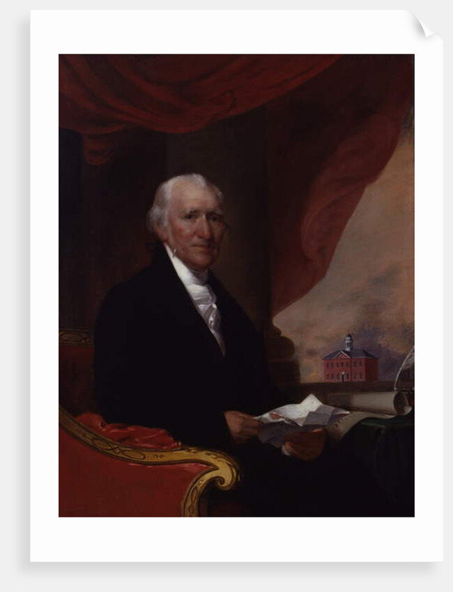 Lieutenant Governor William Phillips, before 1804 by Gilbert Stuart