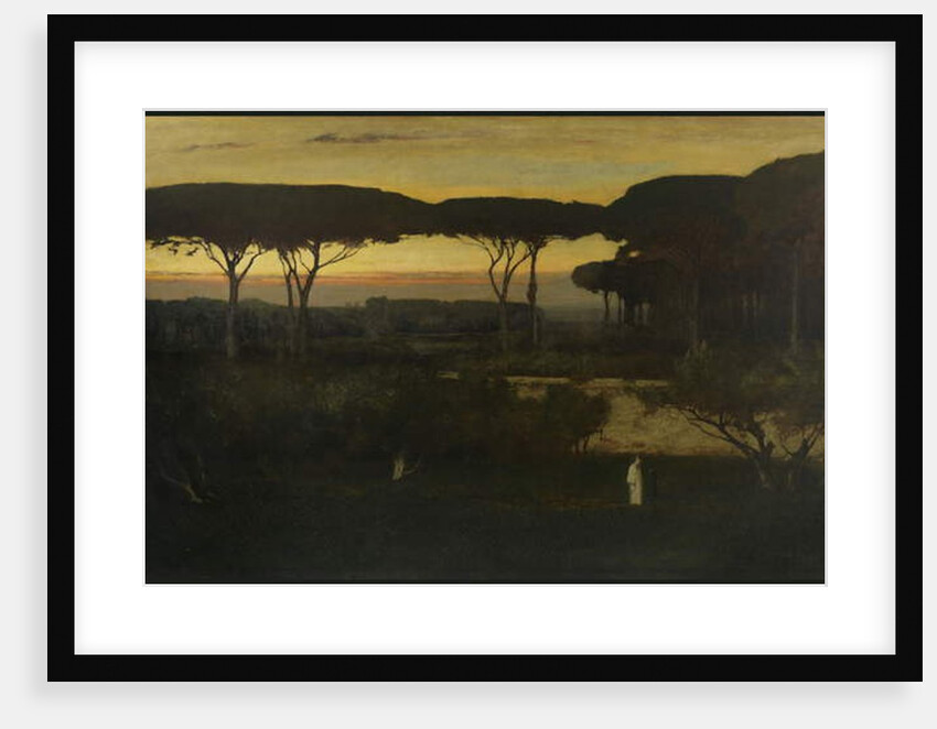 The Monk, 1873 by George Snr. Inness