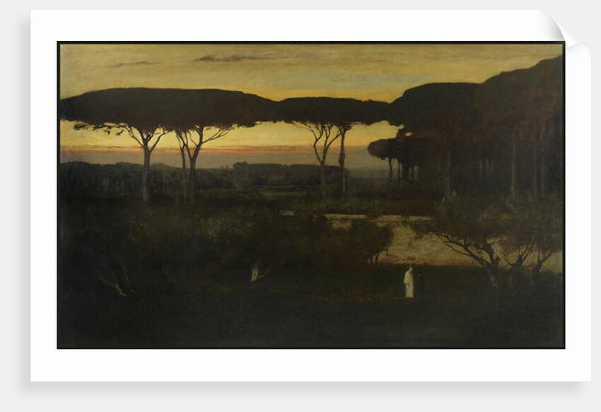 The Monk, 1873 by George Snr. Inness