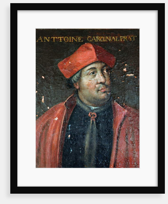 Cardinal Antoine Duprat, papal legate, 1617-38 by French School