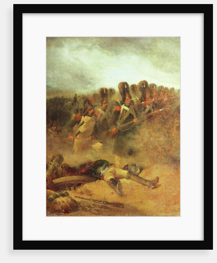 The Battle of Waterloo, 18th June 1815 by Nicolas Toussaint Charlet
