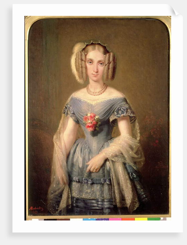 Louise-Marie d'Orleans by Alexandre Robert