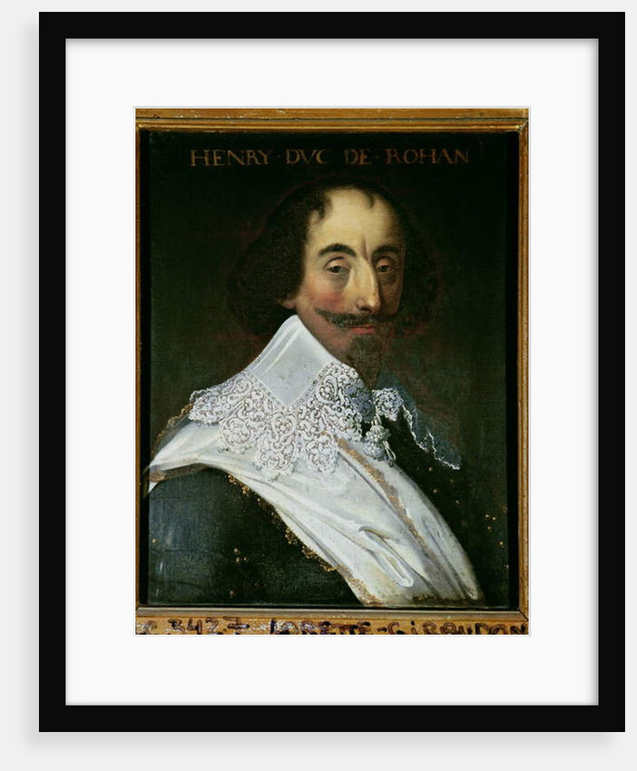 Henri Duke of Rohan, 1617-38 by French School