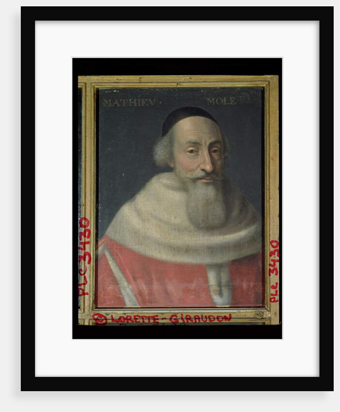 Portrait of Mathieu Mole Lord of Champlatre by French School