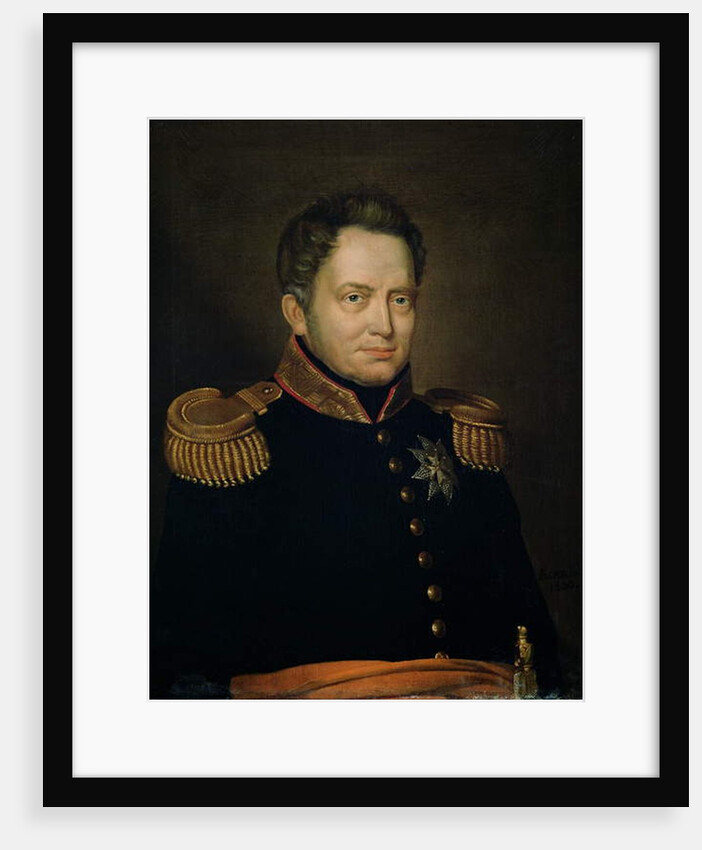 Portrait of Willem Frederik Prince of Orange, 1830 by Charles Louis Acar