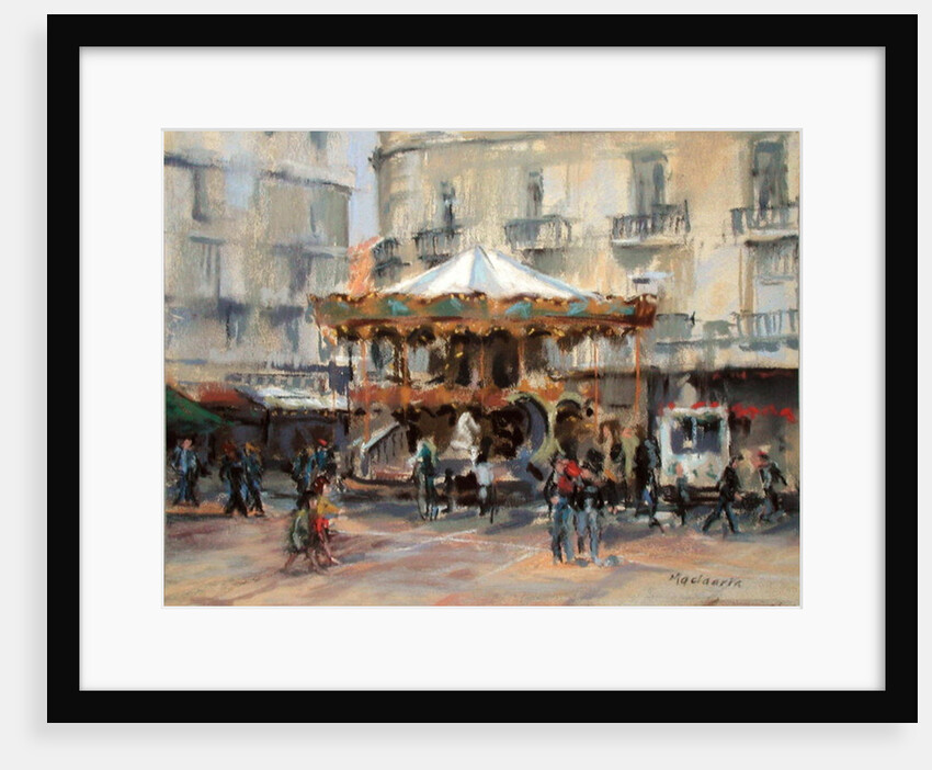 Little Carousel, Montpellier by Pat Maclaurin
