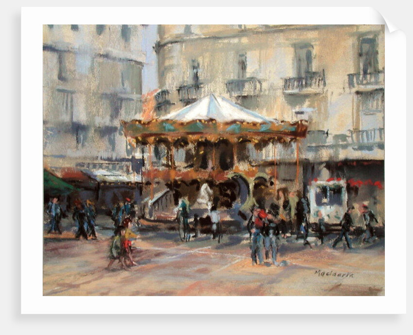 Little Carousel, Montpellier by Pat Maclaurin