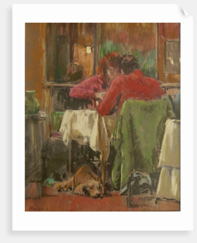 Bistro in Beziers, 2007 by Pat Maclaurin