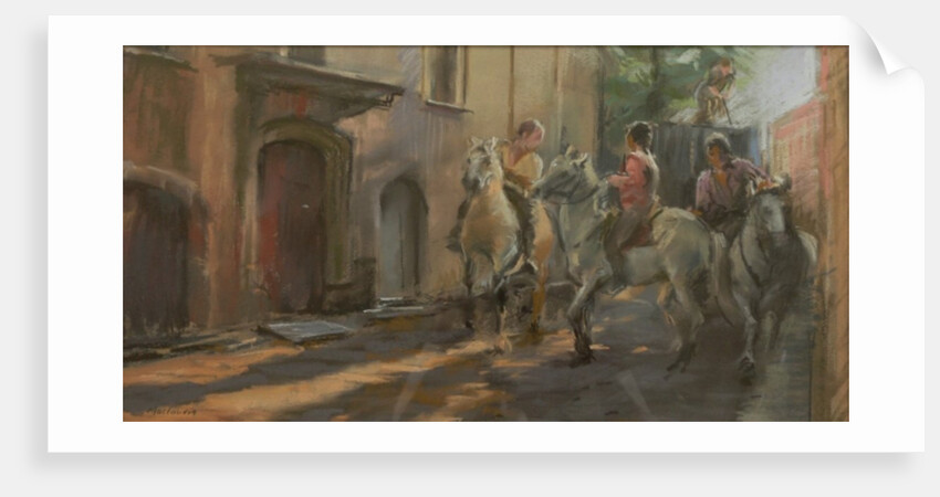 Getting ready for the bull run, 2009 by Pat Maclaurin